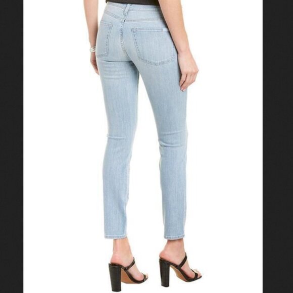 7 For All Mankind NEW Womens 27 Light Blue Wanona Au0150360 Lwan Skinny Jeans - Picture 2 of 8